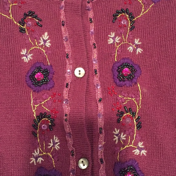 Embroidered Cardigan - Picture 3 of 3